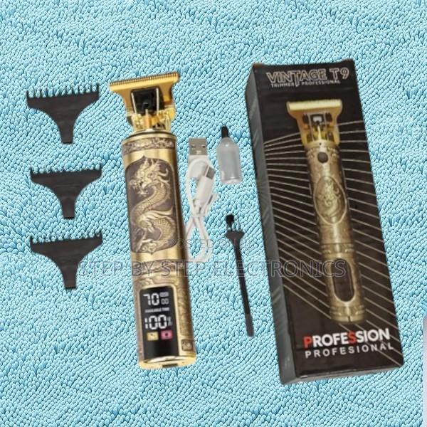 Vintage T9 Dragon Monster Cordless Beard Grooming Clipper With Led