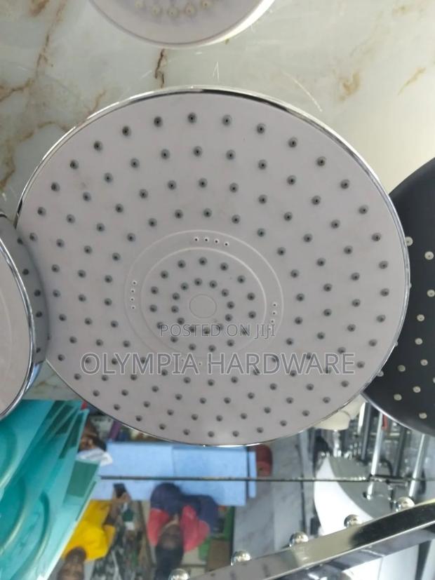 Shower Head Circle (White) - main view