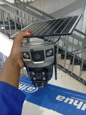 Solar Wifi Dual Lens Outdoor Solarbpowered by Infrared Led Technology.
