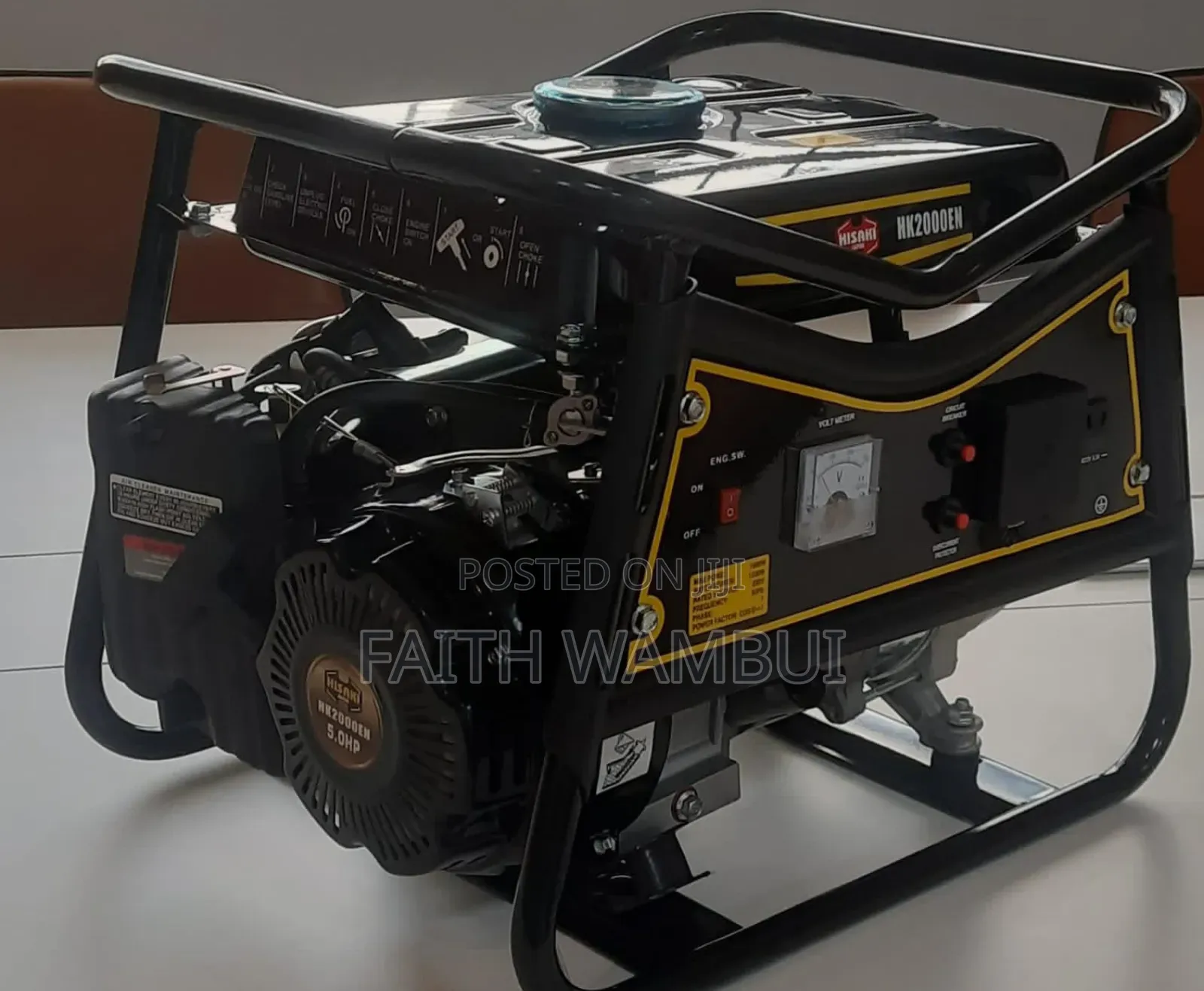 Hisakh Japan Petrol Generator /Rope Start 1kva