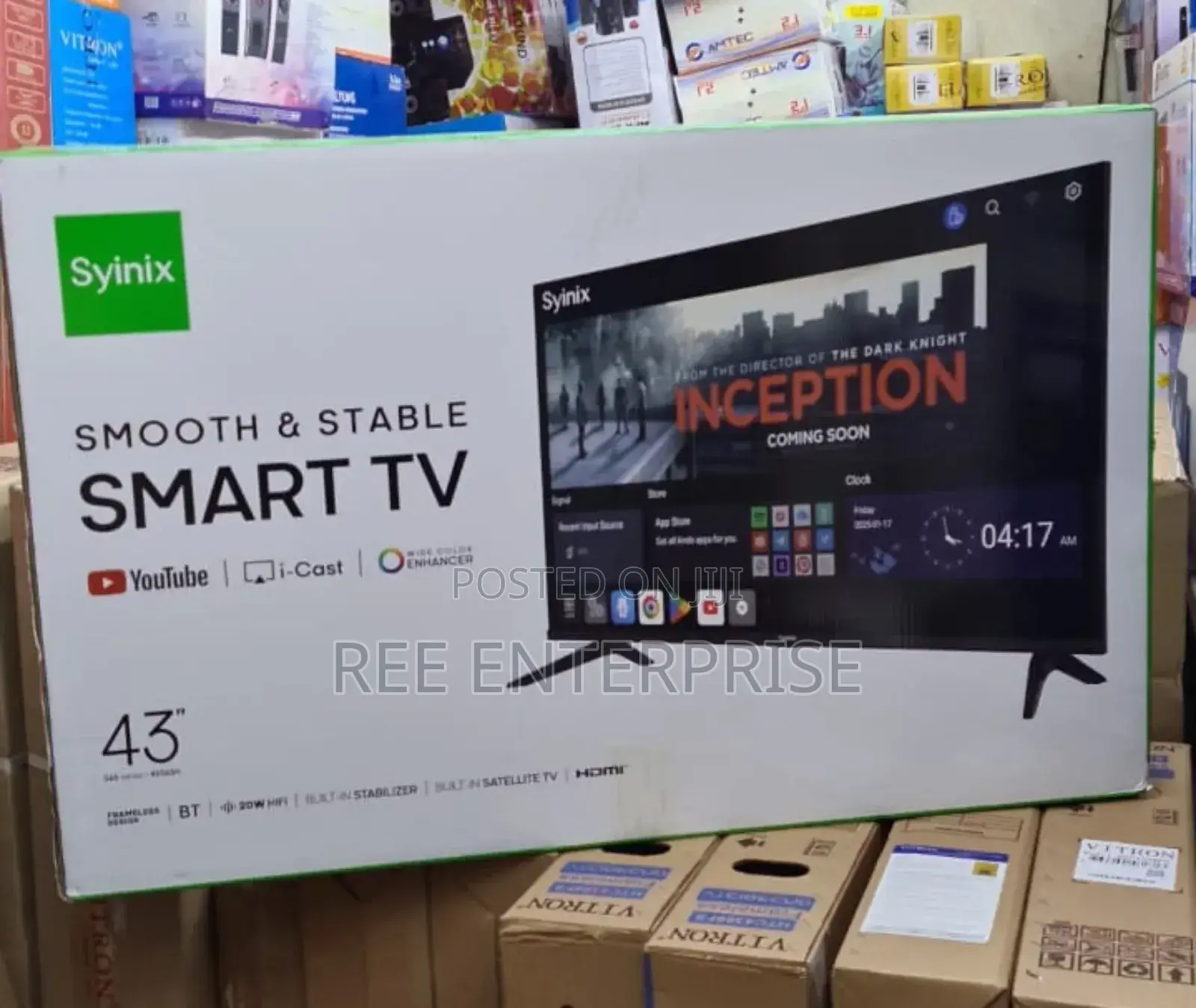 Smart and Smooth Synix 43smart Brand New