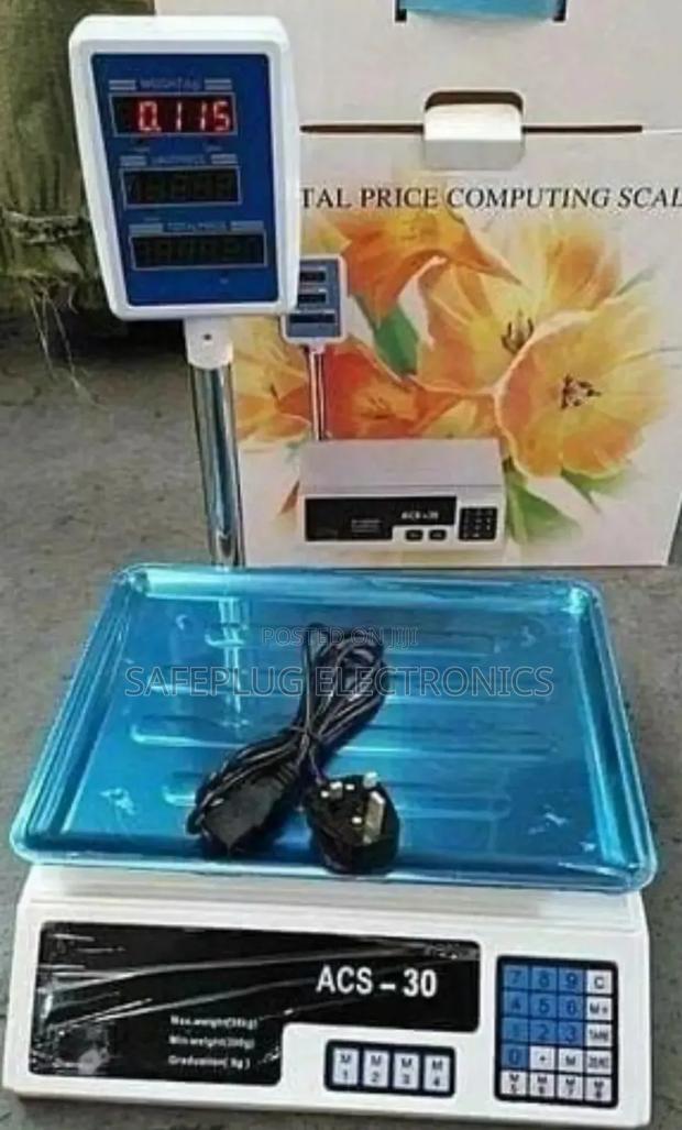 Efficient Accurate Computing Digital Scale With Arm - 30kgs - main view