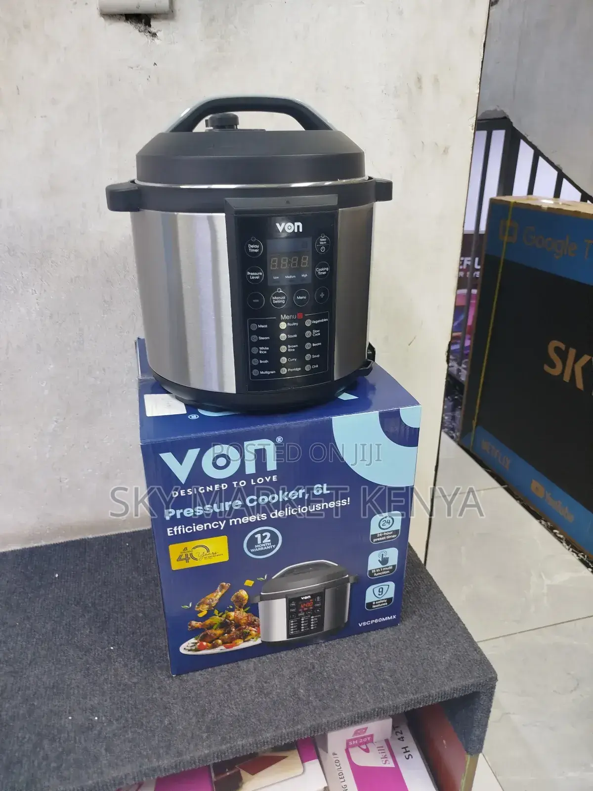 Von Pressure Cooker 6 Litres