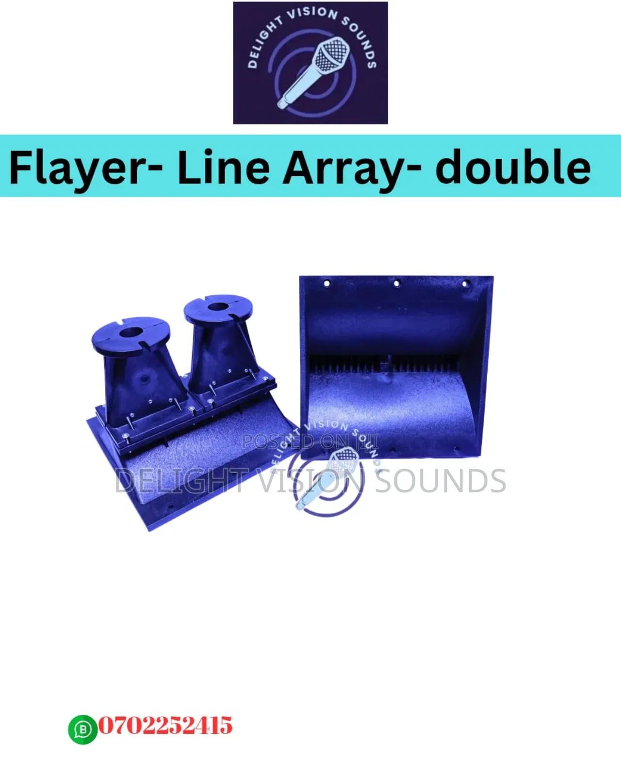 Double-Line Array Flayer Available on Sale