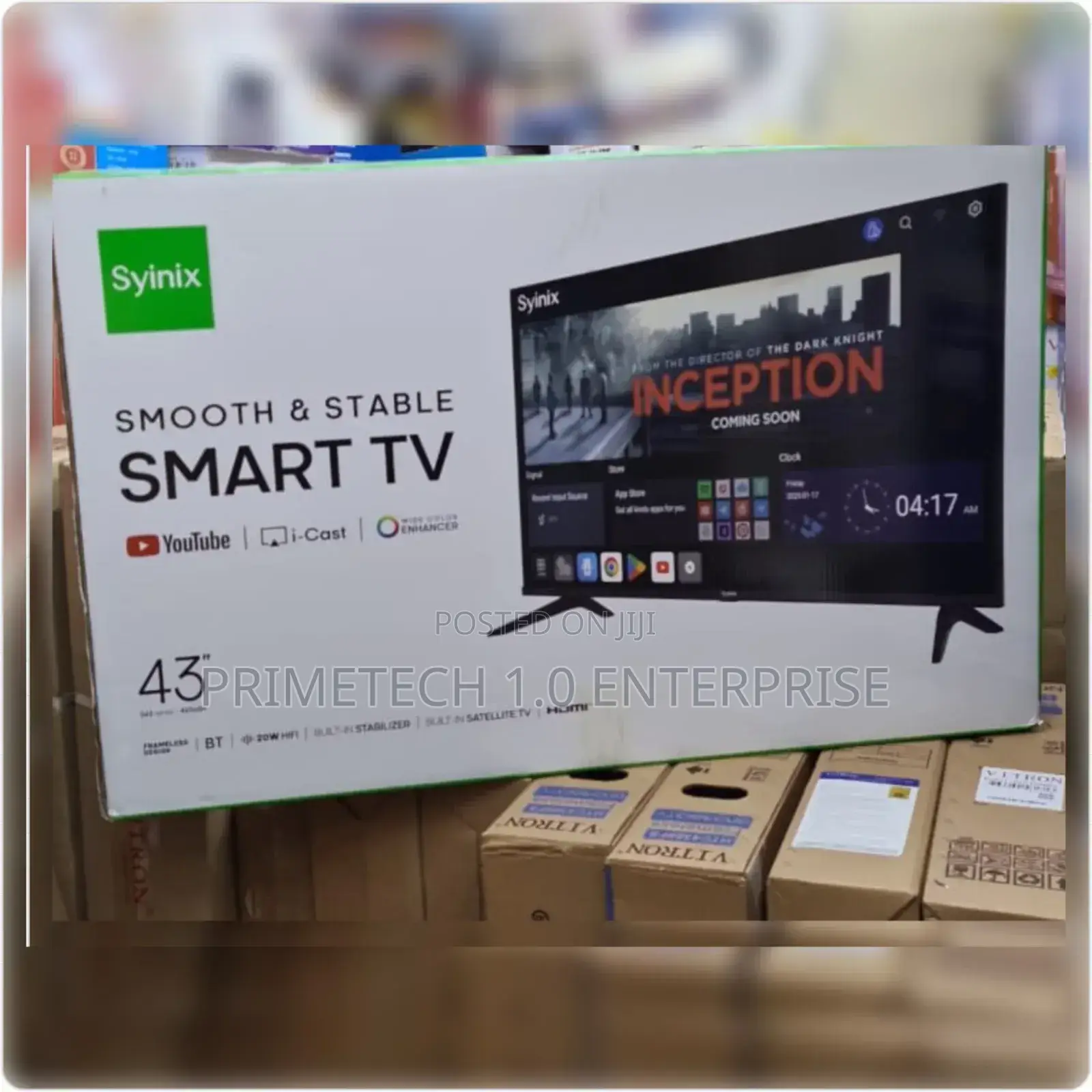 Synix 43" Smart Tv
