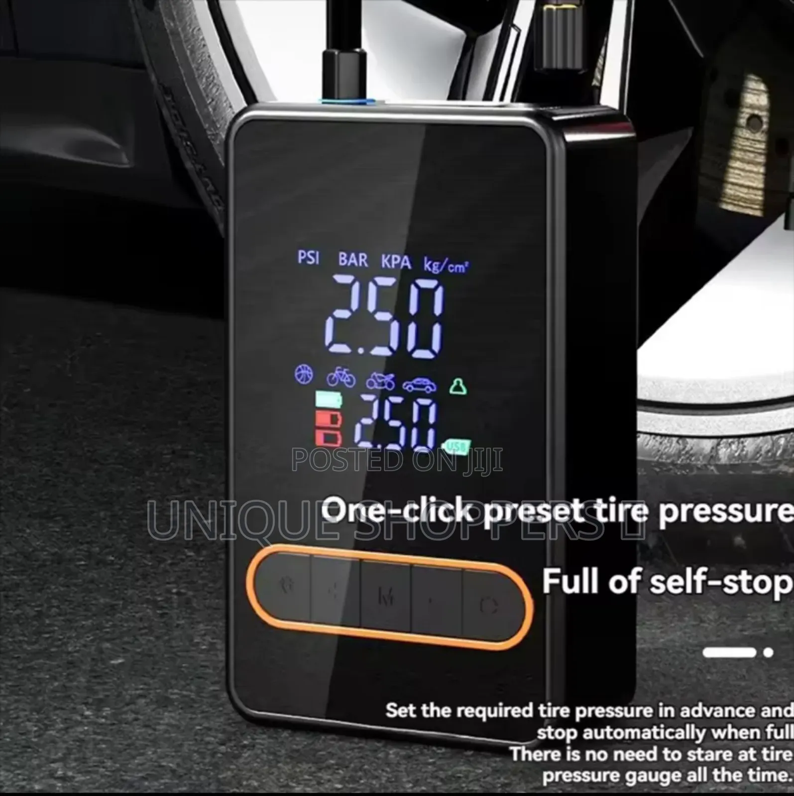 Powerful Car Jumpstarter With Tyre Inflator