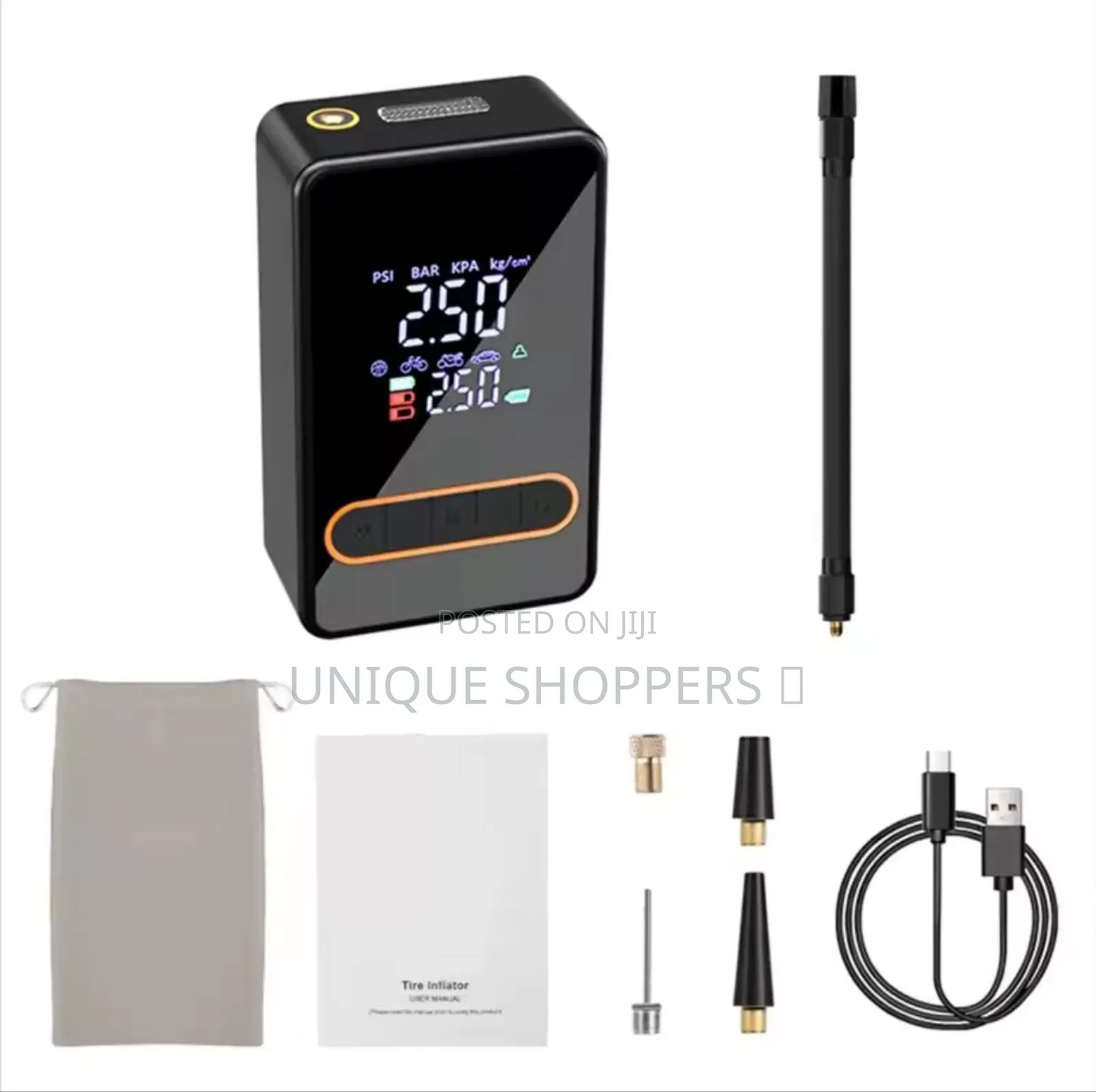 Powerful Car Jumpstarter With Tyre Inflator