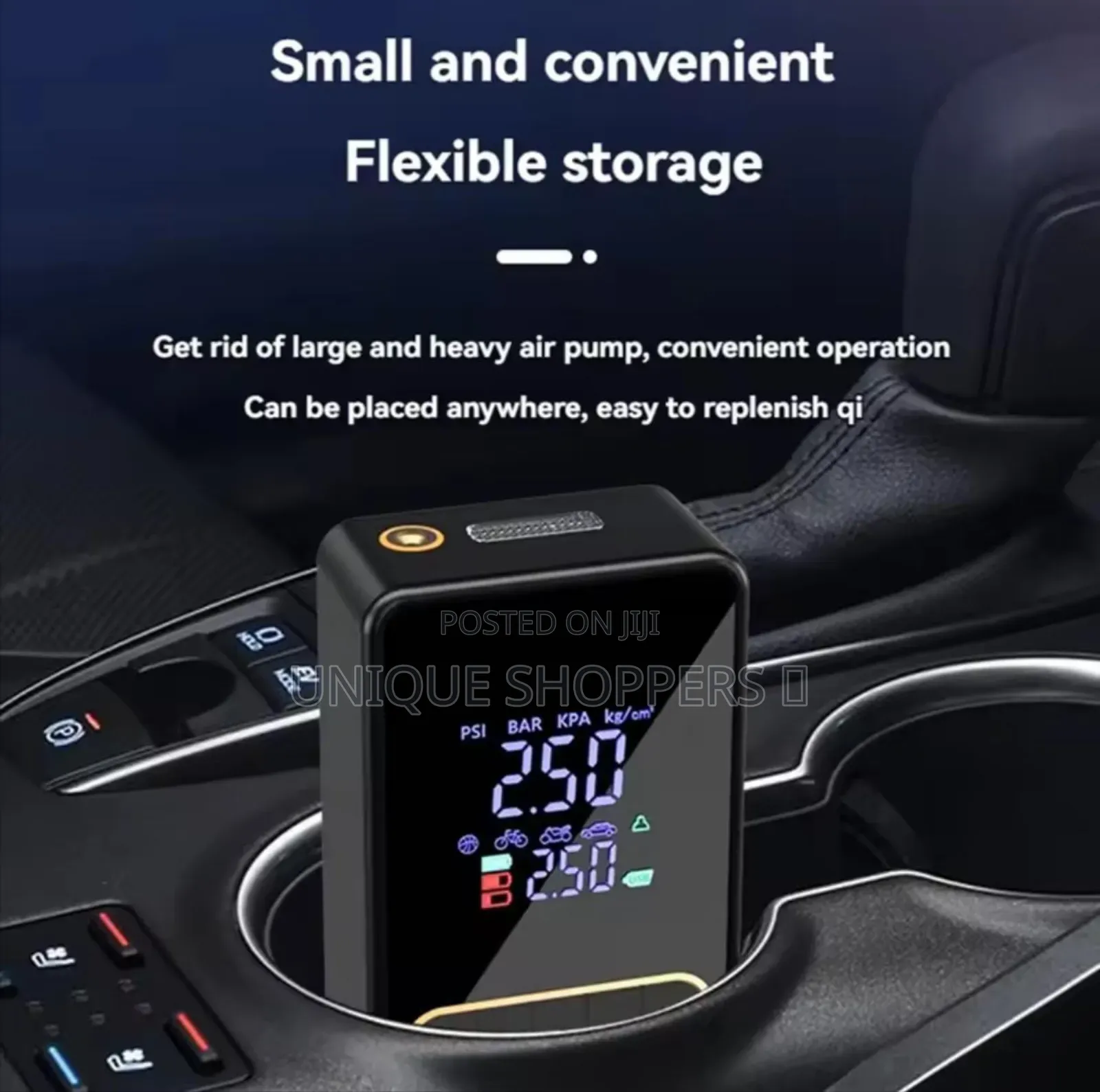 Powerful Car Jumpstarter With Tyre Inflator