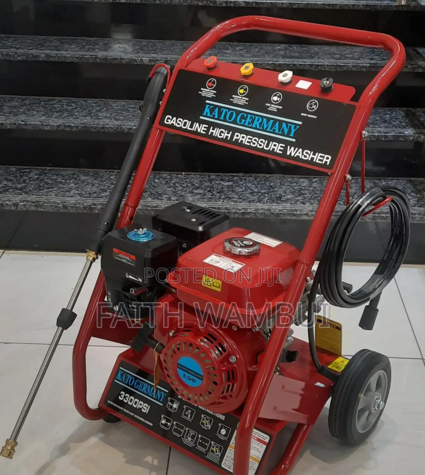 Quality Kato Germany Petrol Pressure Washer Machine/Petrol Washer