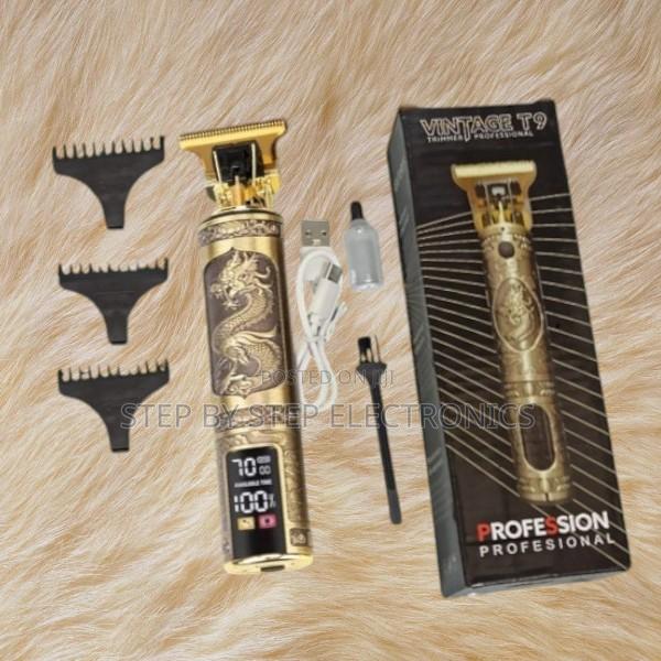 T9 Dragon Cordless Led Display Hair Clipper With Sharp Steel Blades - main view