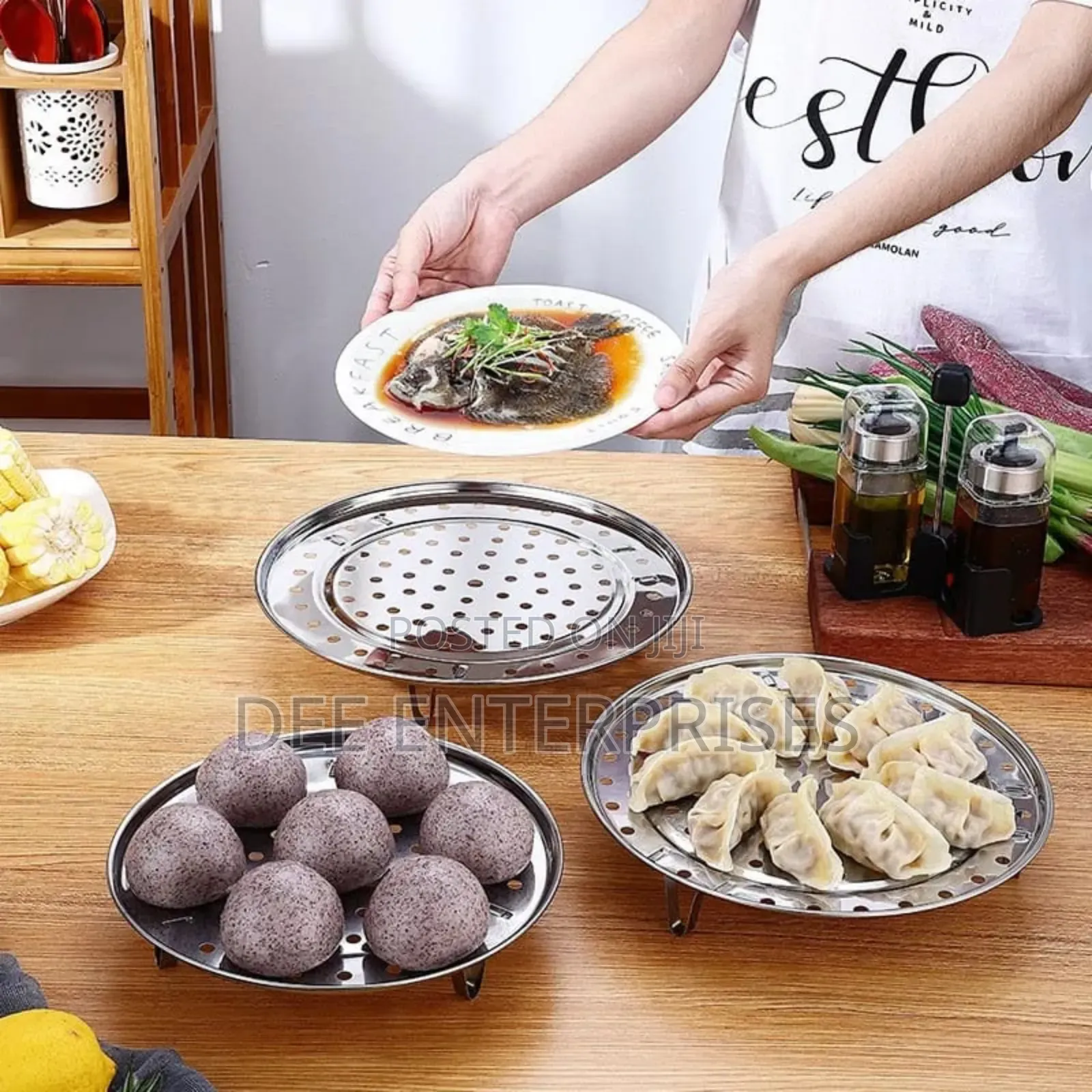 Multifunction Stainless Steel Steamer Rack