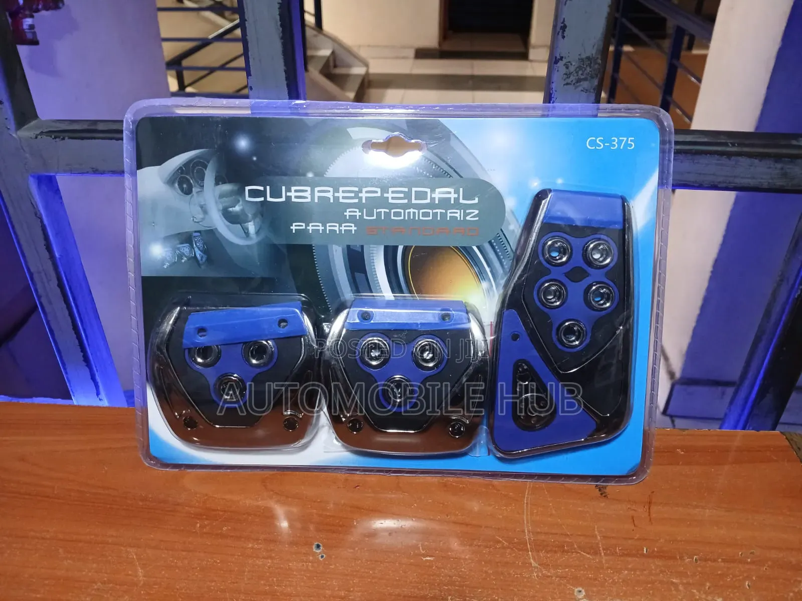 Manual Pedals - Blue Manual Pedal for Cars