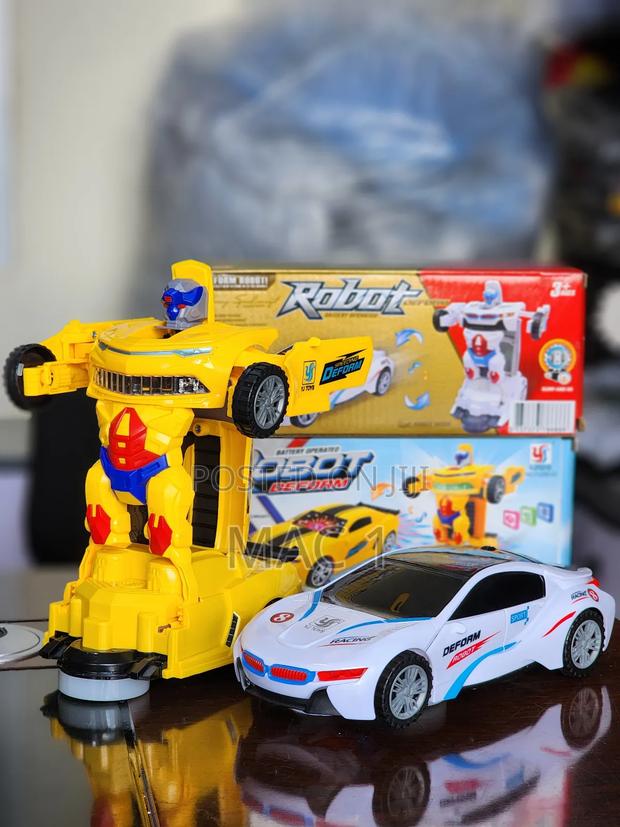Robot Deform Vehicle Toy Car Real Time Transformer - main view