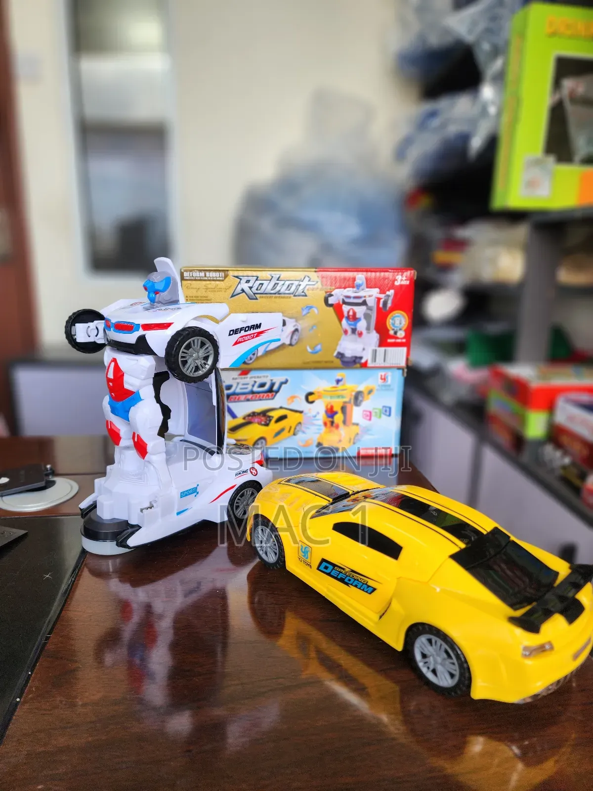 Robot Deform Vehicle Toy Car Real Time Transformer