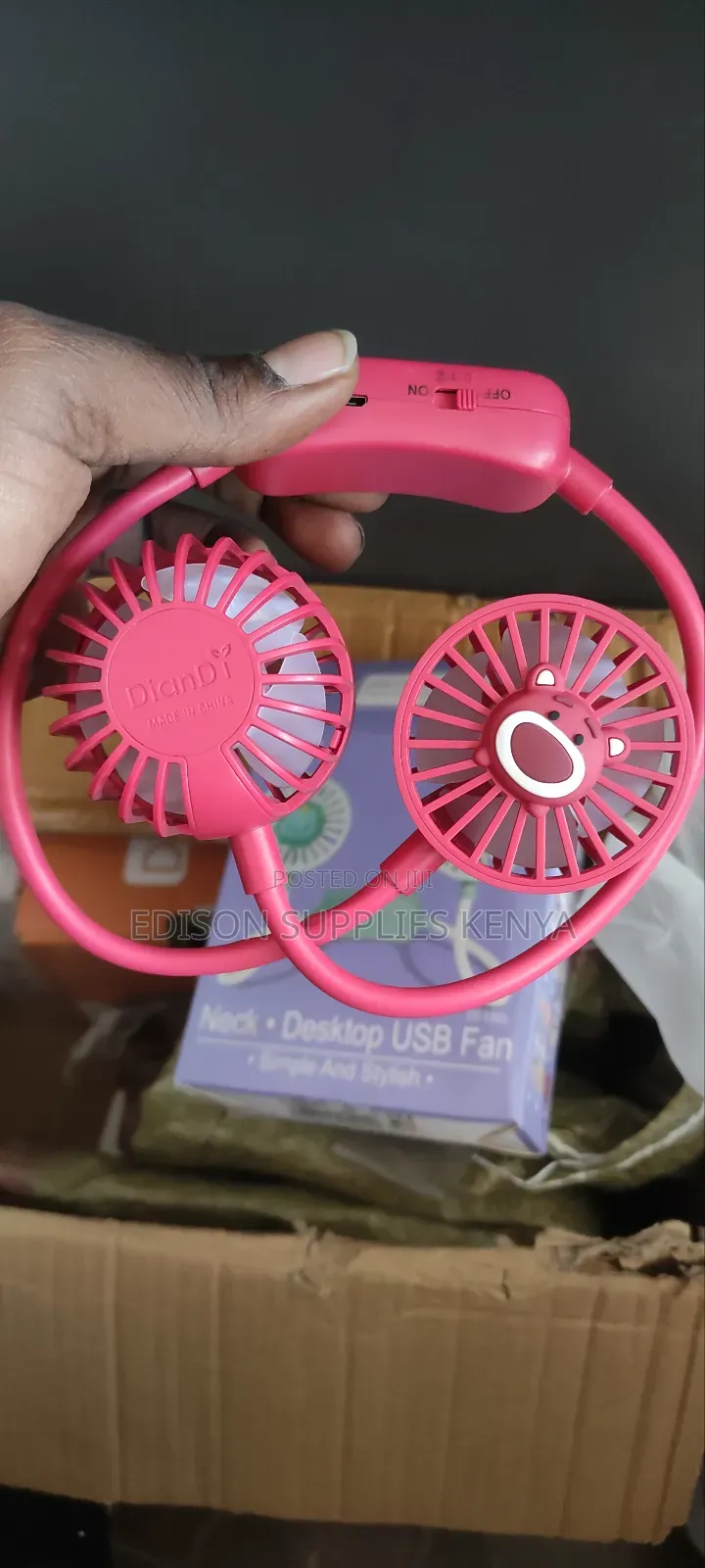 Neck Fans Running Exercise Walking Fans Rechargeable Usb Neck Cooling