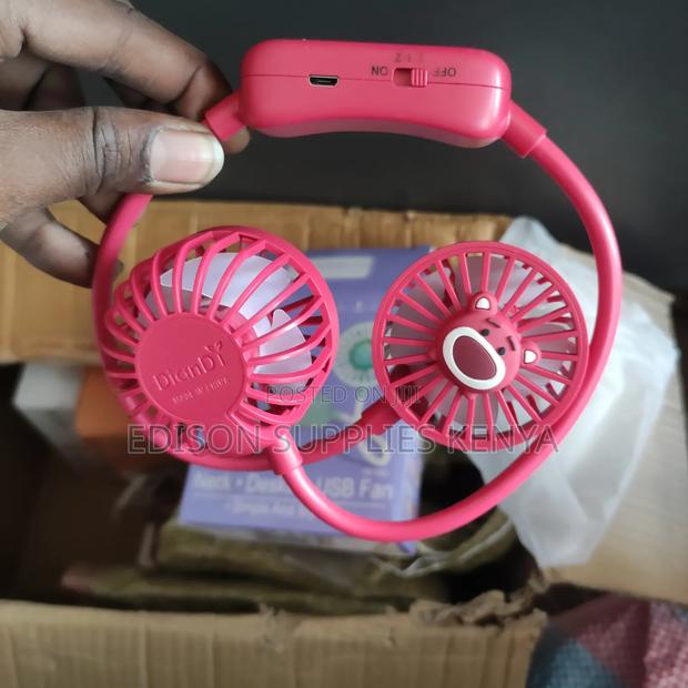 Neck Fans Running Exercise Walking Fans Rechargeable Usb Neck Cooling - thumbnail 4