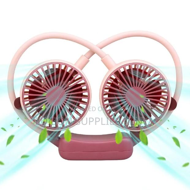 Neck Fans Running Exercise Walking Fans Rechargeable Usb Neck Cooling - thumbnail 3