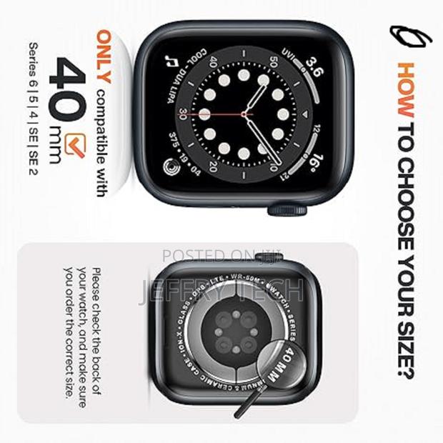 Goton Apple Watch Screen Protector Series 6/5/4, Se 3/2/1 40mm Case - thumbnail 2