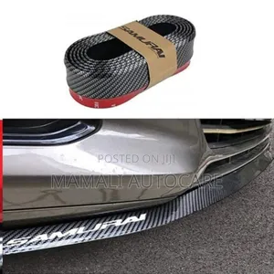Carbon Samurai Rubber Lip Spoiler Universal Fit