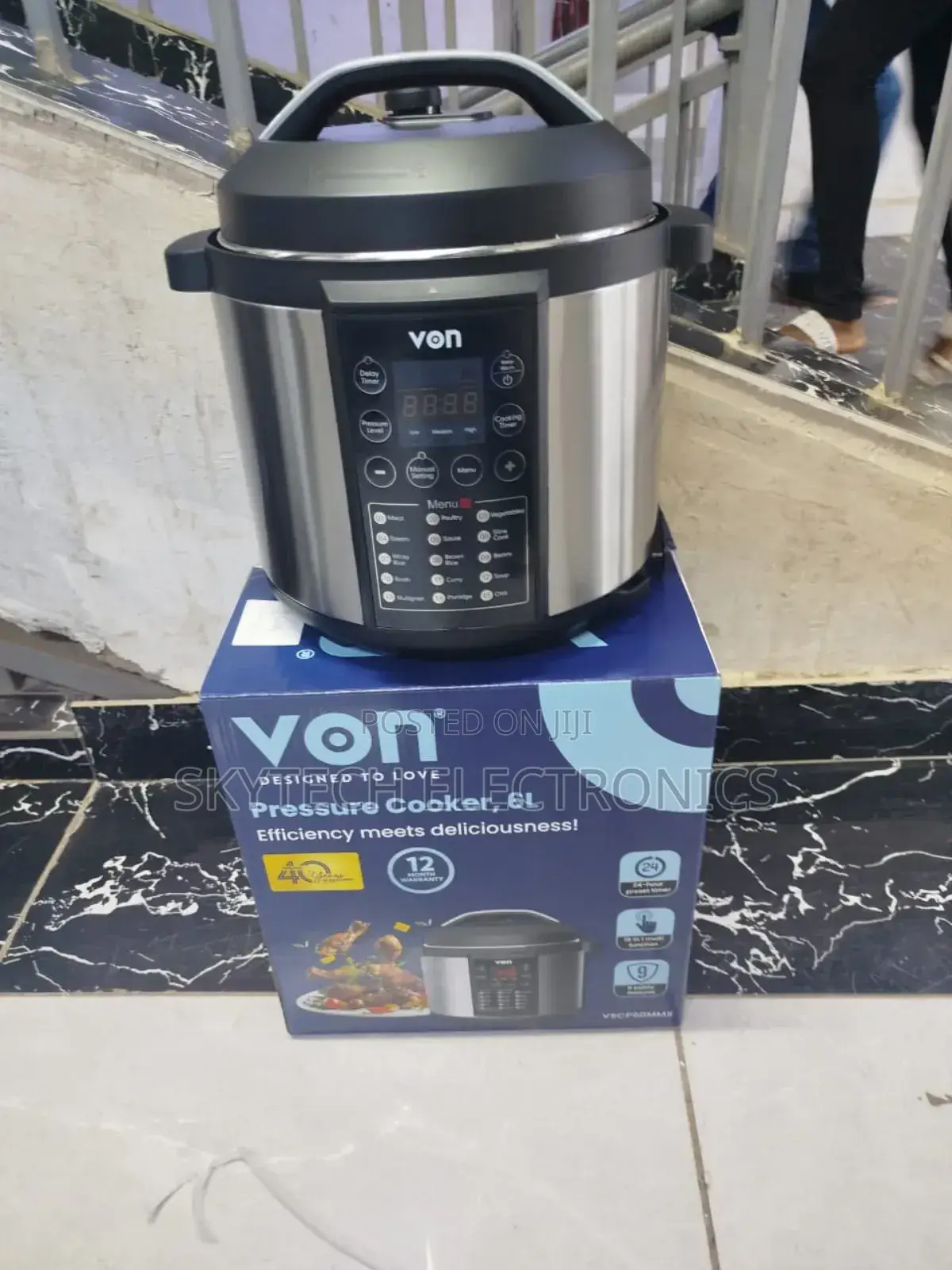 Von Pressure Cooker 6litres