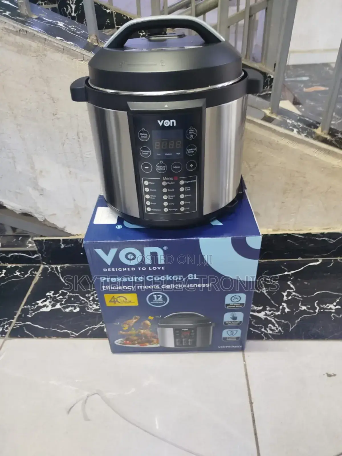 Von Pressure Cooker 6litres