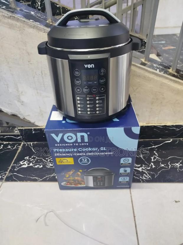 Von Pressure Cooker 6litres - thumbnail 2