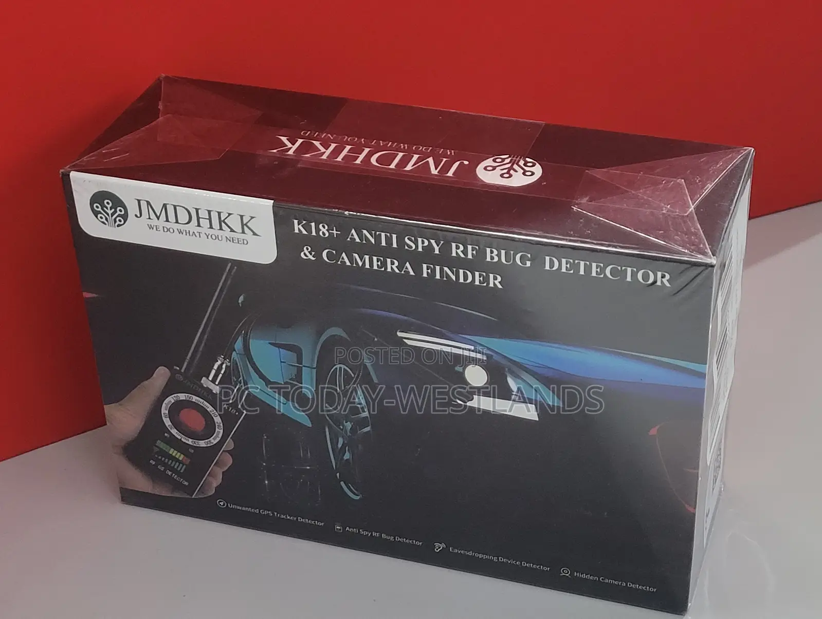 JMDHKK + Hidden Camera Detector, Spy Camera Finder, Bug Detector