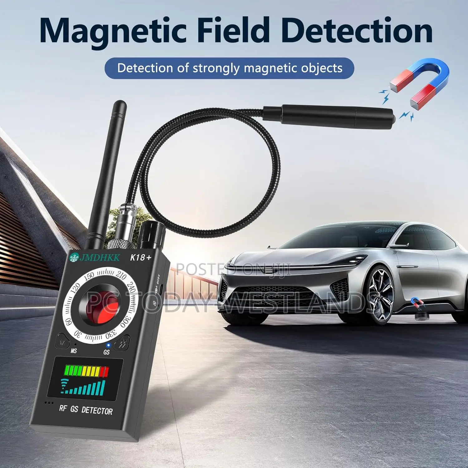 JMDHKK + Hidden Camera Detector, Spy Camera Finder, Bug Detector