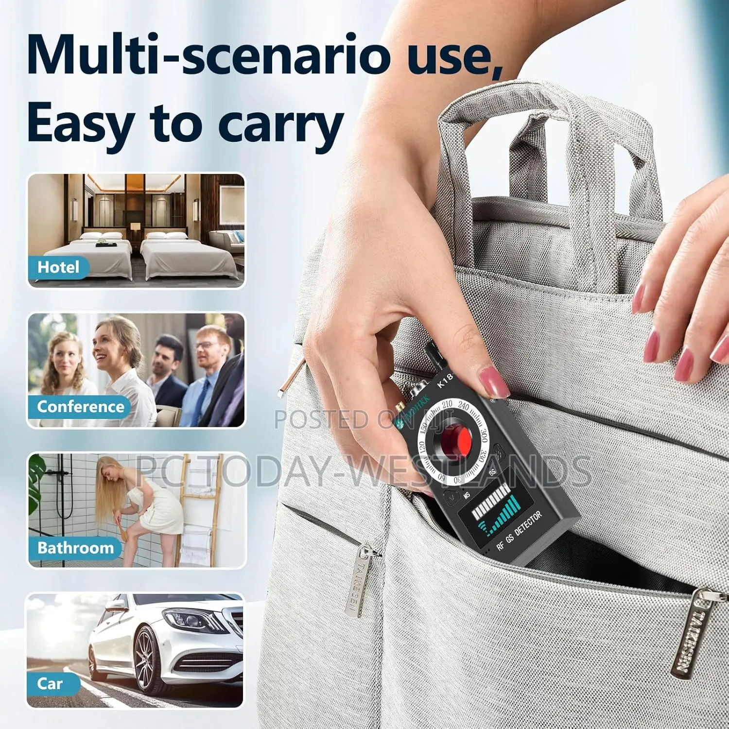 JMDHKK + Hidden Camera Detector, Spy Camera Finder, Bug Detector