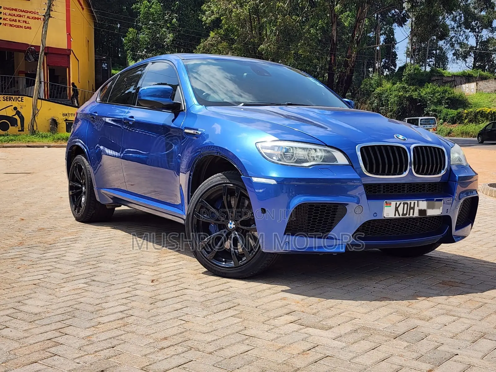 BMW X6 M Sport 2013 Blue