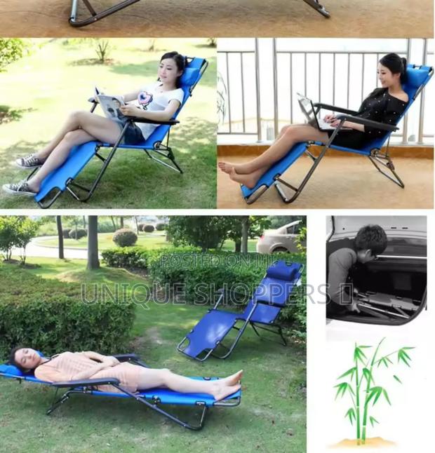 Zero Gravity Portable Outdoor Camping Patial Chair - main view