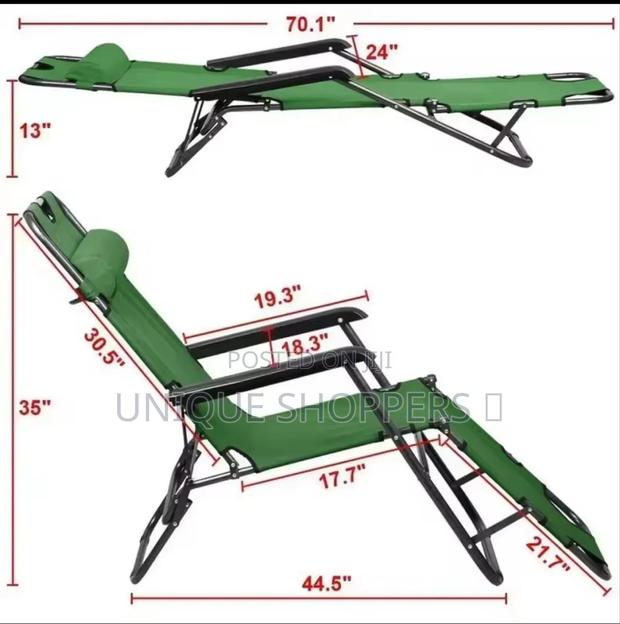 Zero Gravity Portable Outdoor Camping Patial Chair - thumbnail 5