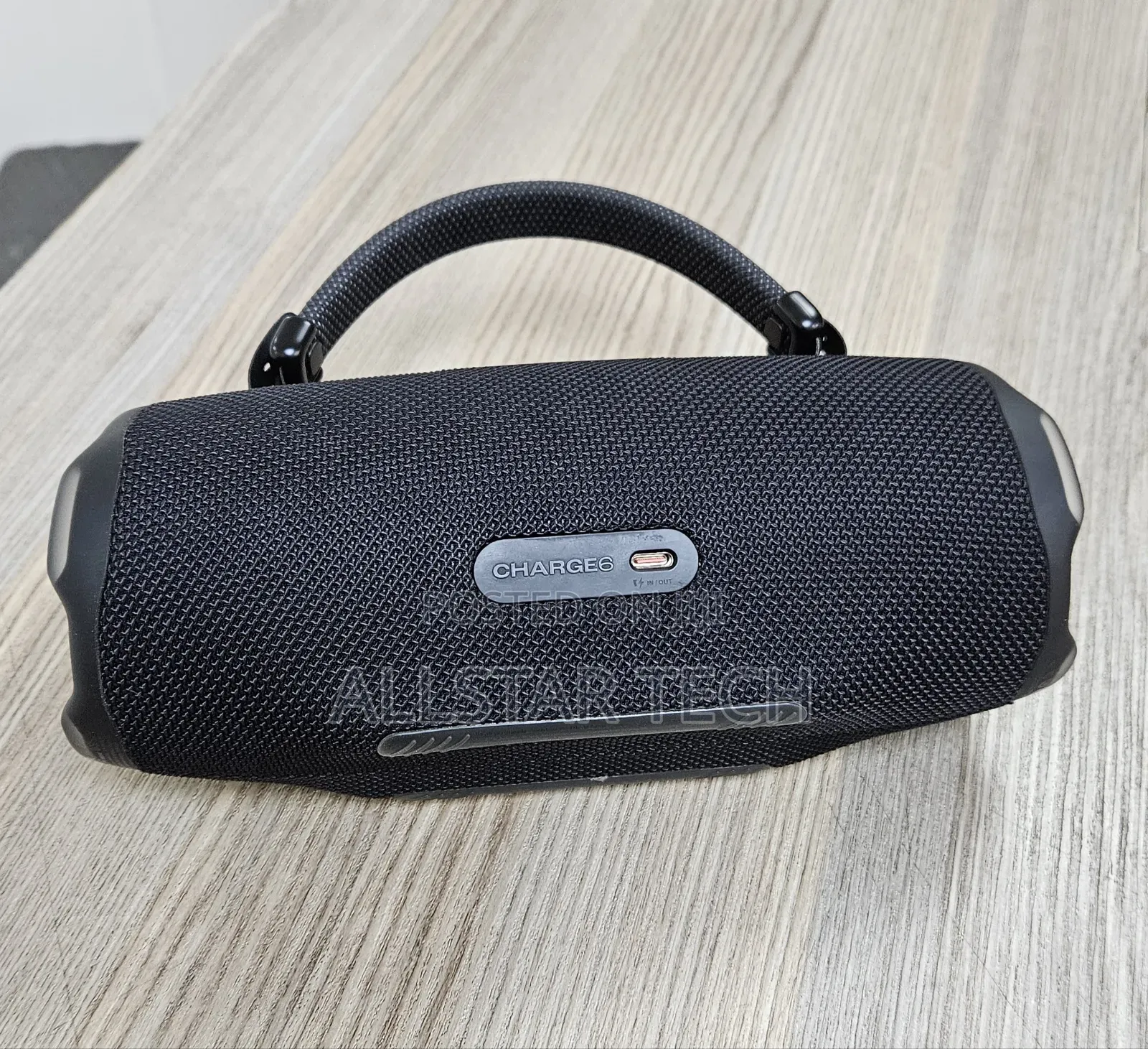 JBL Charge 6 Portable Bluetooth Speaker (Black)