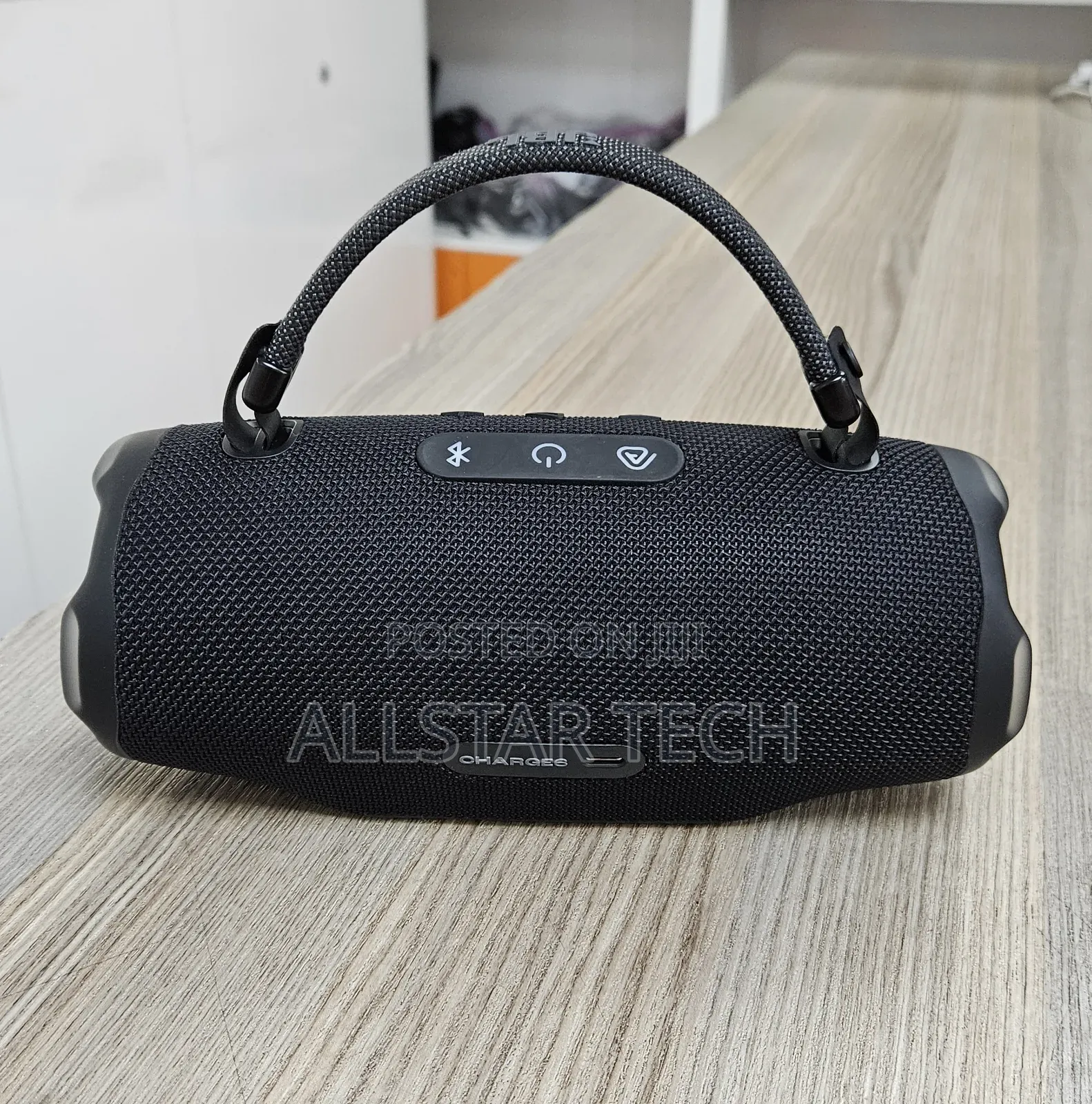 JBL Charge 6 Portable Bluetooth Speaker (Black)