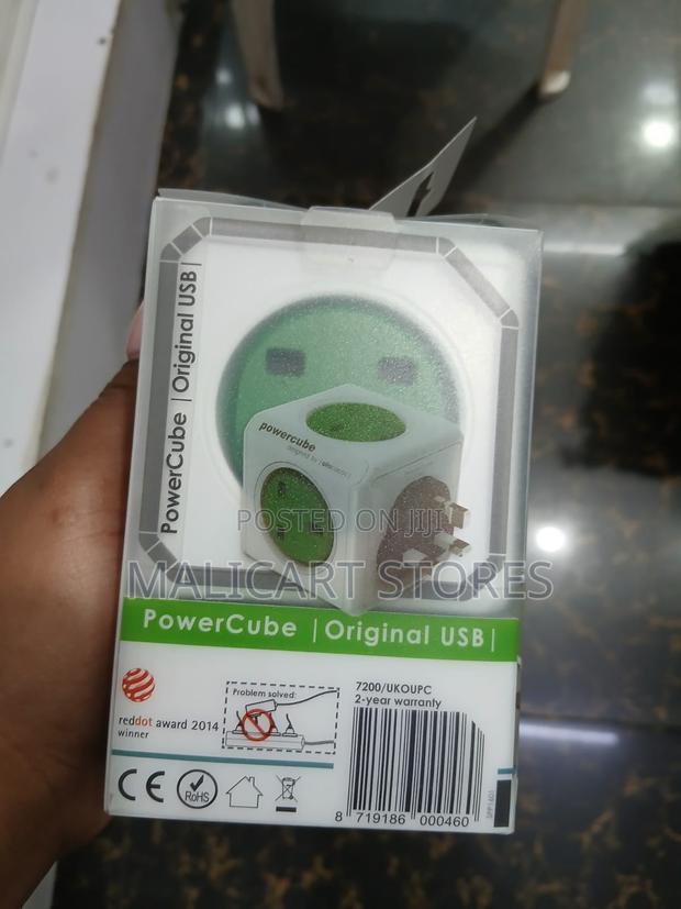 Allocacoc 4 Uk Outlets and 2 Usb Ports Powercube - main view