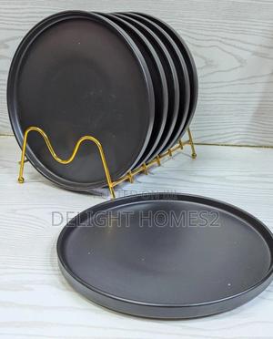 Black Ceramic Plates_co - thumbnail 2