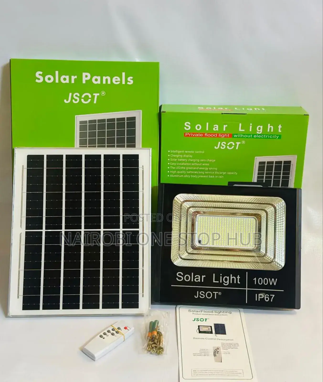 200watts Jsot Solar Floodlight