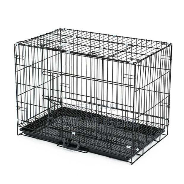 Moveable Welded Wire Mesh Pet Cage/Crate for Dogs - Medium Size - thumbnail 5