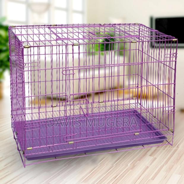Moveable Welded Wire Mesh Pet Cage/Crate for Dogs - Medium Size - thumbnail 7
