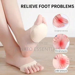 Pair Forefoot Cushion Pad, Socks