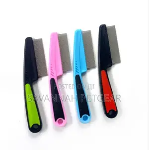 Stainless Steel Flea Comb for Grooming Pet Dogs and Cats