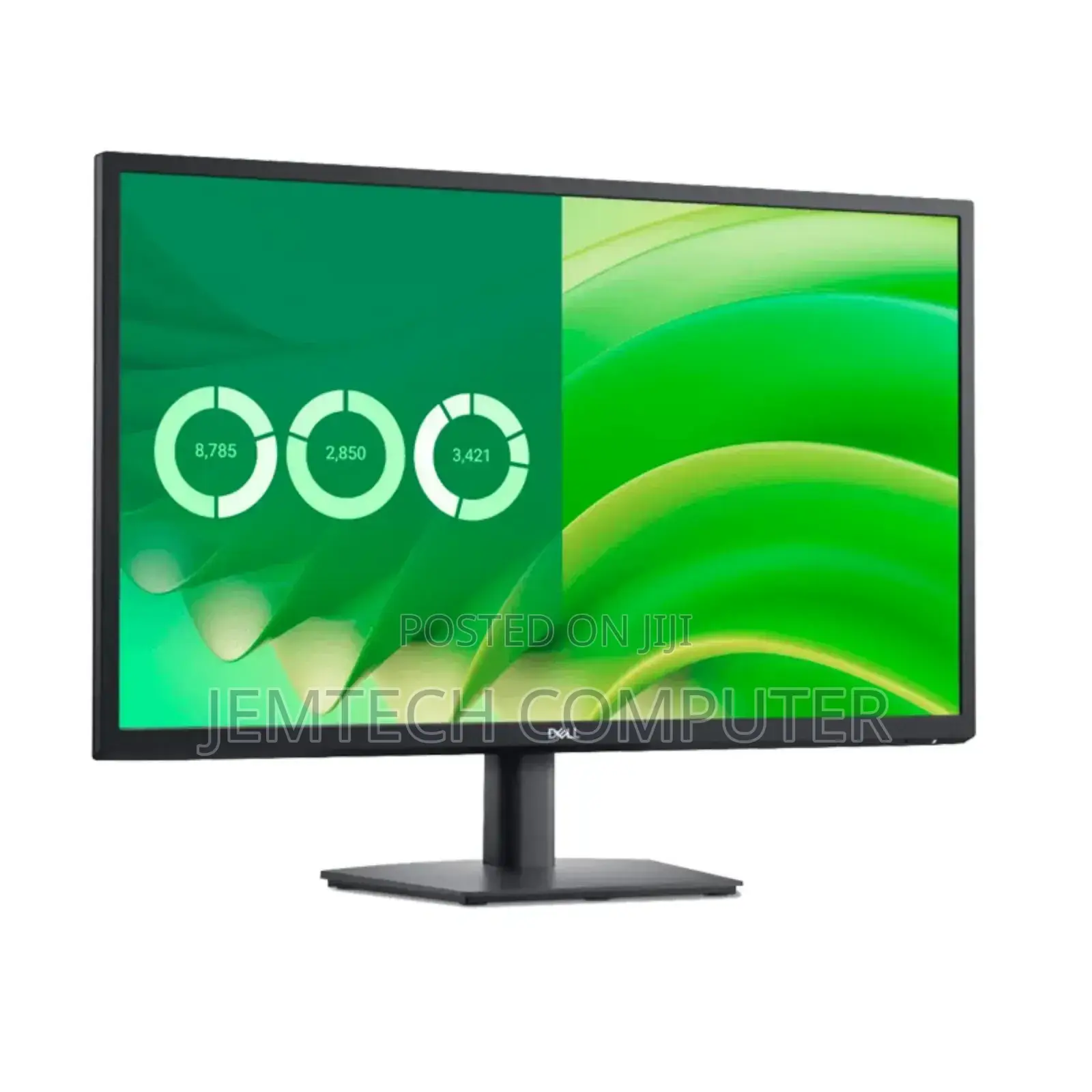 Dell E2725h 27" FHD Monitor, Black Color