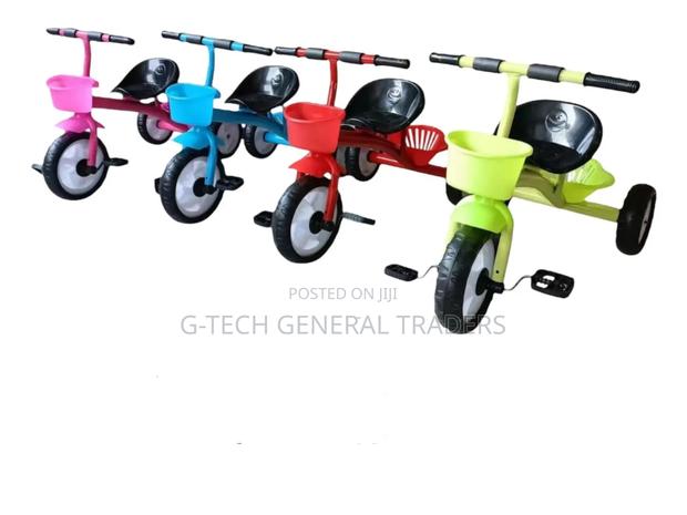 Multicolored Tricycle Suitable For Children Aged 0-4yrs - main view
