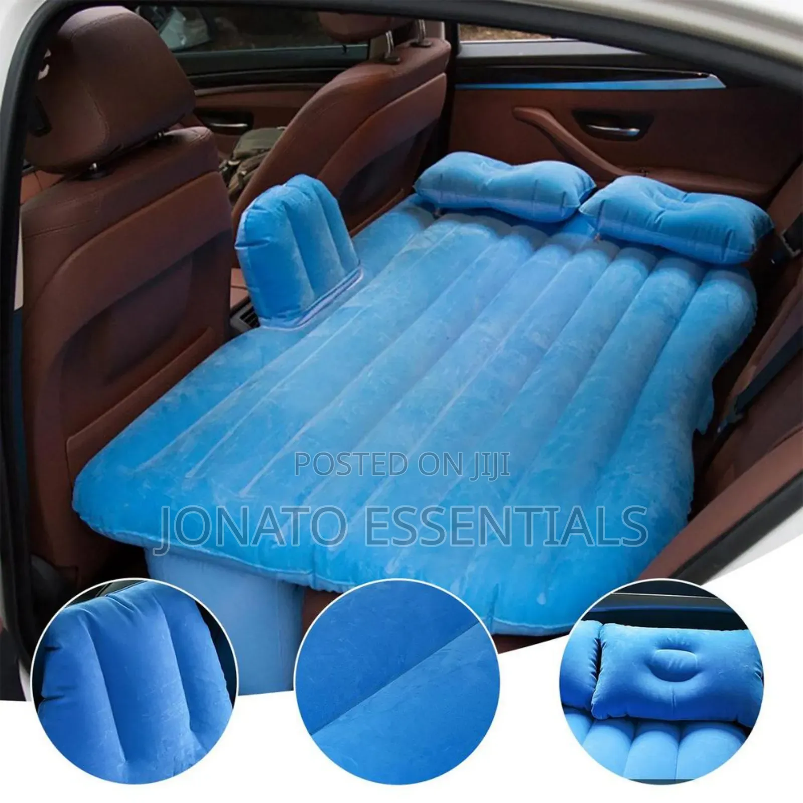 Inflatable Car Mattress Bed Air Bed for Back Seat Travel
