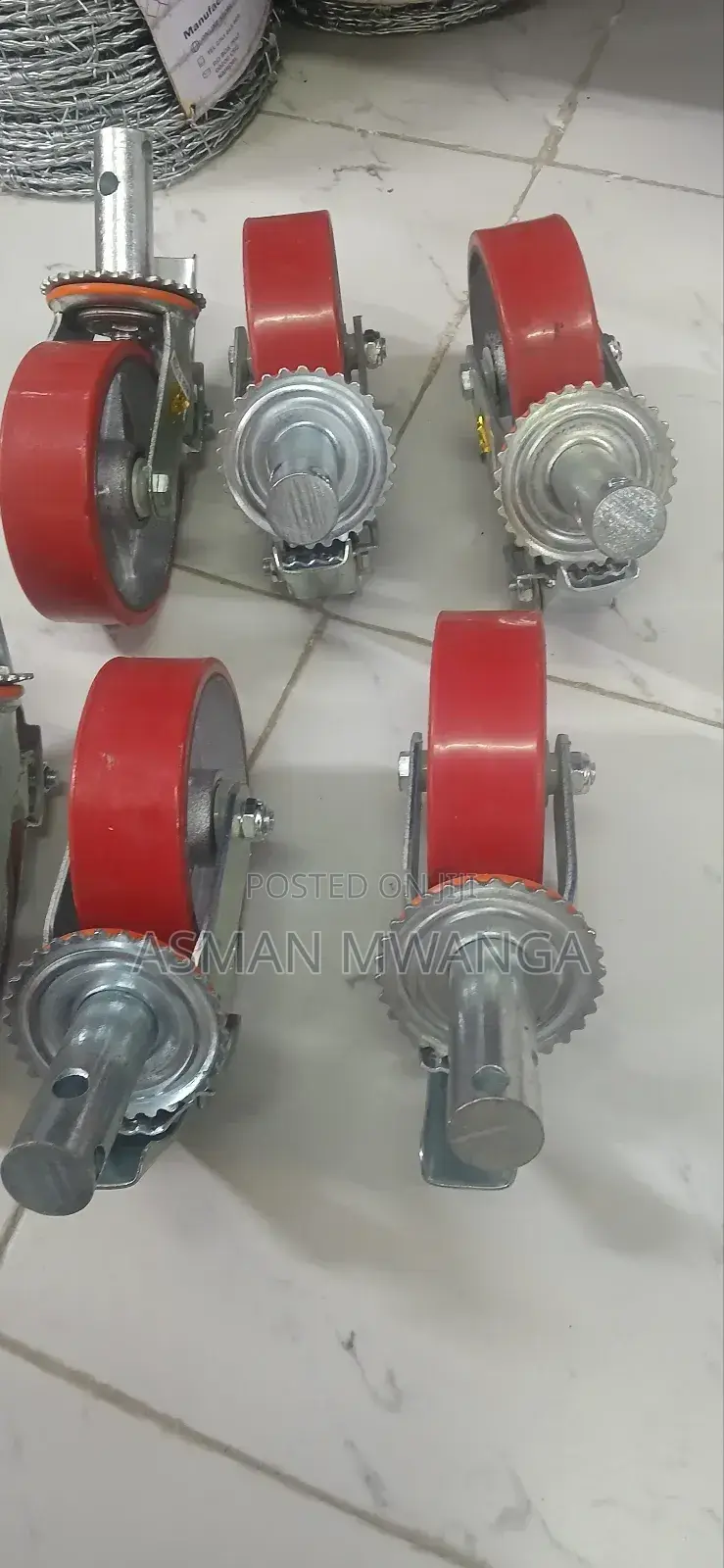 Scaffolding Caster Wheels 6"