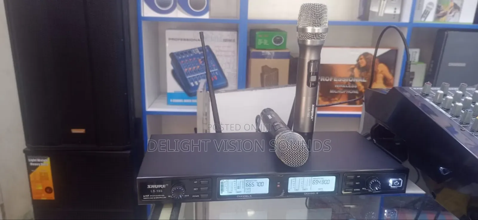 Shure Ls 18c Reliable Wire Less Microphone