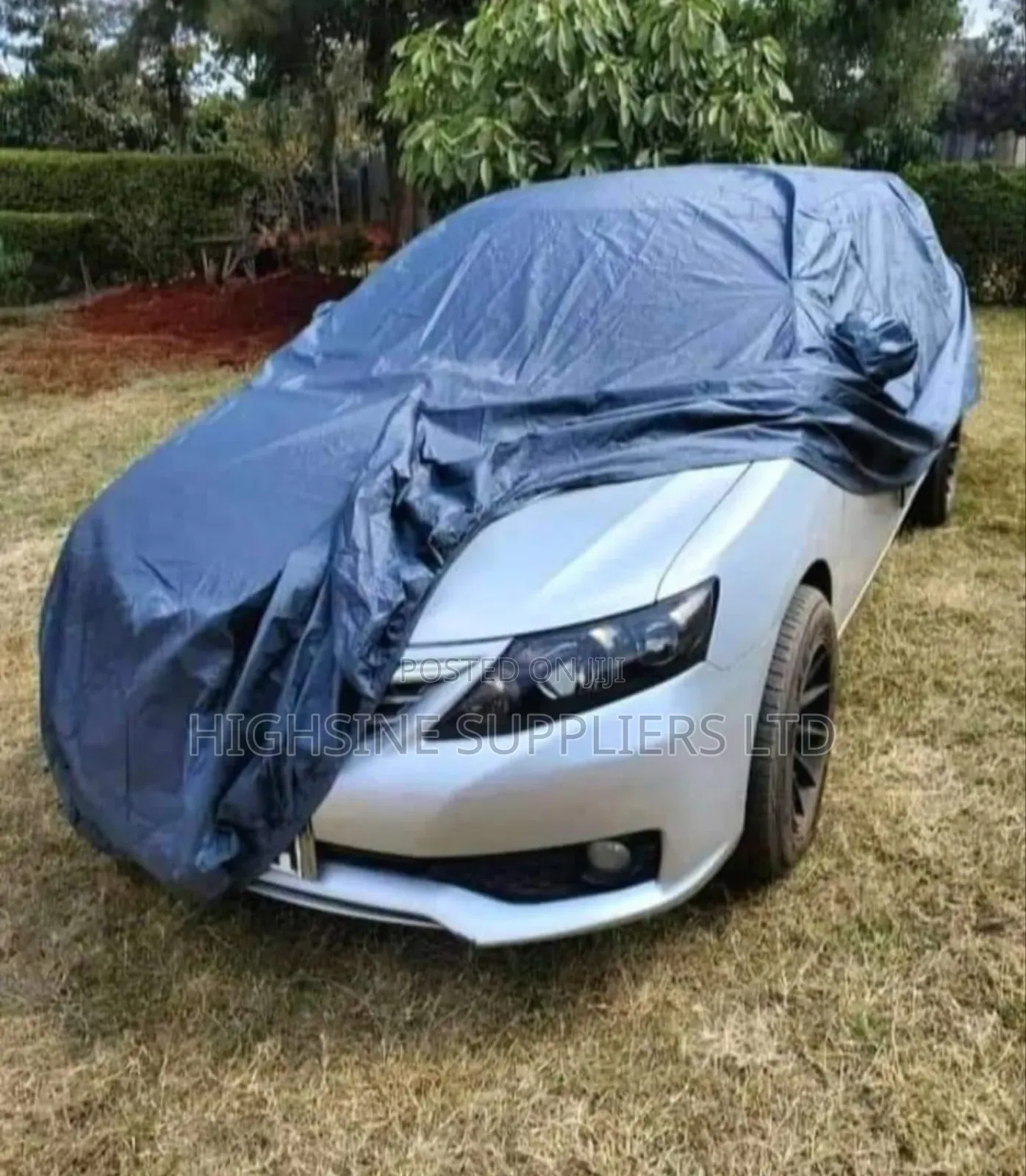 Car Cover Grey With Woolen Inside