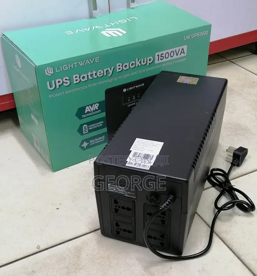 Lightwave Ups 1500va Back Ups