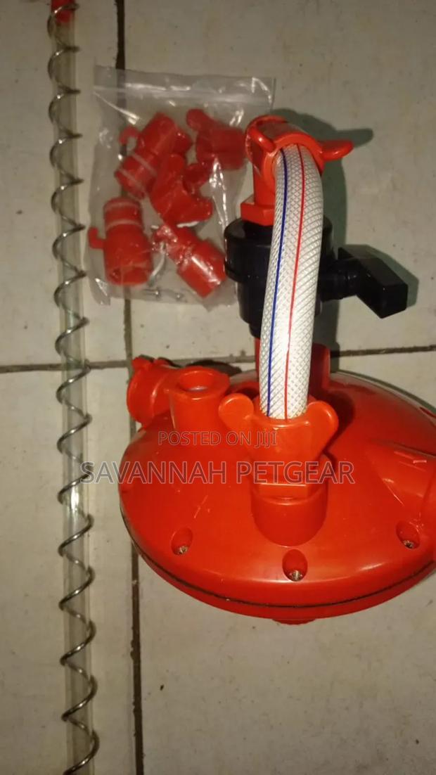 Professional Water Pressure Regulator for a Poultry Drinking System.