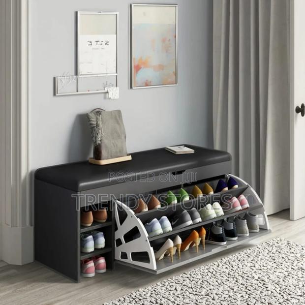 Bucket Flip Shoe Rack
